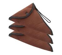 Beavorty Paquet Portable Ocarina 3 Pièces en Tissu Non Tissé Antichoc, Pochette de Protection pour Ocarina 6 et 12 Trous, Étui Compact Facile à Glisser Poche de Vêtements