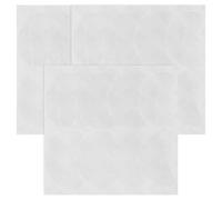 Beavorty Patchs D'embouchure pour Flûte 3 Pcs en Silicone Transparent Forme Croissant 0,4 Mm, Accessoires pour Saxophone Alto et Ténor, Coussinets Embout pour Musiciens, Confort Pression