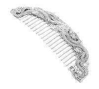 Beavorty Peigne à Cheveux en Cuivre de Style Vintage avec Dragon Et Dents Fines pour Femmes Et Hommes de Coiffure Et de Toilettage