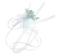 Beavorty Peigne à Cheveux Fait Main avec Rubans pour Filles Accessoire de Coiffure Chinois Épingle à Cheveux Mariage Événements Solide 1 Pièce