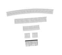 Beavorty Peigne à Cheveux Invisible U Forme pour Fixation et Finition Épingles Extensibles Antidérapantes pour Coiffure Arrière Accessoires pour Femmes et Filles