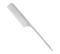 Beavorty Peigne de Coupe de Cheveux - Outil de Coiffure Statique en Acier Titane 25x3cm pour Salon Maison