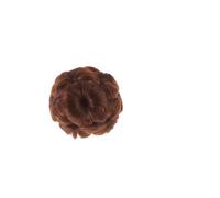 Beavorty Perruques Synthétiques À Chignon Pour Femmes Chignon À Pince Chignon À Pince À Cheveux Motif Floral Marron Clair