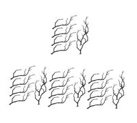 Beavorty Pièces Coiffure En Bois Simulé Costume De Démon Faux Bois De Cerf Déesse Cerceau De Cheveux Branches Séchées Artificielles Bois Casque Halloween Cornes Du Diable Faux Bois