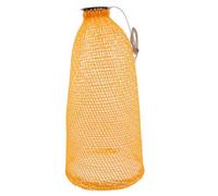 Beavorty Piège à Poissons Multifonction en Plastique Orange, Filet Pliable Léger et Étanche pour Crevettes et Crabes, Pêche en Milieux Aquatiques Variés