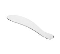Beavorty Planche à gratter en acier inoxydable pointes de préhension protège-tibias de poche outil gua sha outil de massage outil facial gua sha outil de grattoir musculaire Silver