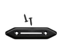 Beavorty Plaque de Recouvrement du Sélecteur de Guitare Électrique, Protection Fiable pour Levier à Bascule, Accessoire Noir pour Instruments de Musique, Installation Conviviale