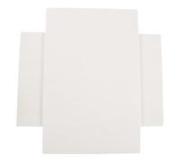 Beavorty Plaques ignifuges en fibre céramique 5 mm lot de 2 pour déflecteur de feu dans four à pizza et chaudières, adaptées aux installations de cheminées