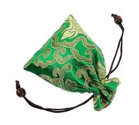 Beavorty Pochette à Bijoux Soie Brodée Trousse De Rangement Asiatique à Cordon Pour Bijoux Et Petits Objets