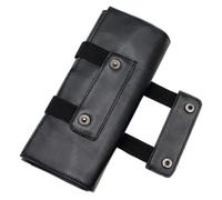 Beavorty Pochette Paquet Noir Rangement à Ciseaux de Coiffeur en Cuir Pu Léger pour Peignes Style Minimaliste pour Voyages D'affaires et Activités Extérieures