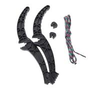 Beavorty Poignée de Frein en Plastique Épais pour Planche de Ski et Luge, Corde de Remplacement Facile, Accessoire de Freinage pour Sports d'hiver, Levier de Frein pour Snowboard et Luge,