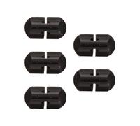 Beavorty Pont de Remplacement pour Erhu en Ébène Noir 5 Pièces, Accessoires Pratiques pour Instrument à Cordes Chinois Qualité Sonore