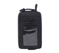 Beavorty Porte Cartes Crédit Zippé Multifonction avec Porte Clés Minimaliste Unisexe Noir Compact pour Usage