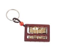 Beavorty Porte-Clés Boulier En Décoration À Suspendre Mignon Mini Boulier Boulier Rétro Décoration Artisanale Figurine Porte-Clés Mini Boulier En Bois Porte-Clés Pour