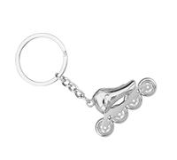 Beavorty Porte-Clés Patin à Roulettes en Alliage de Zinc Compact et Léger, Accessoire Créatif pour Femmes, pour Passionnées de Roller, Pratique