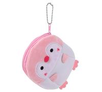 Beavorty Porte-Monnaie Peluche Pingouin Petit Et Portable Doux Coton PP Pratique pour Clés Et Petits Objets Cadeau Fête des Pères Adapté Adultes Et Garçon Fille