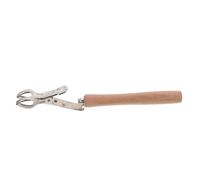Beavorty Porte-moxibustion à Manche en Bois, Support de Bâtonnet Résistant la Chaleur, Portable, Anti-brûlure, Anti-fumée, pour Auto-utilisation à Domicile et Thérapie
