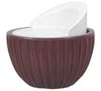 Beavorty Porte-Parfum Miniature en Résine avec Couvercle Plat, Brûleur pour Bâtonnets et Cônes de Parfum, Décoration Intérieure Apaisante pour Maison et Bureau, Support Anti-Cendres