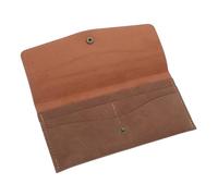 Beavorty Portefeuille Cuir Synthétique Rétro Marron pour Hommes Organisateur De Billets Et Porte- Réutilisable pour Gestion De Budget Rangement des Cartes