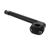 Beavorty Potence à Plongeur pour Vélo Route et VTT Potence de Guidon Relevée en Aluminium et Fer Diamètre 22,2 Mm Longueur 220 Mm Antidérapante Conduite Stable et Polyvalente