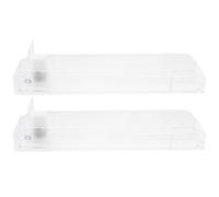 Beavorty Présentoir Cigarettes Automatique Double Face 28 CM Transparent 10 Paquets Poussoir pour Points de Vente et Bureaux