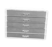 Beavorty Présentoir Transparent Pour Collection De Roches Boîte De Rangement Avec Organiseur Acrylique Multi-niveaux Doublés Velours Présentoir Modulable Pour Minéraux Et Coquillages