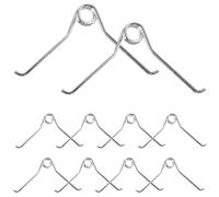 Beavorty Ressorts de Cisaille à Moutons 10 Pièces Accessoires de Jardin Réutilisables en Acier Inoxydable pour Tonte de Poils d'Animaux et Élagage
