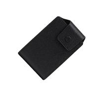 Beavorty Sac de Rangement Multifonction avec Boucle pour Cartes et Billets Sac à Certificats pour Hommes Noir