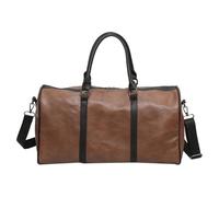Beavorty Sac Fourre-Tout De Voyage Cuir Synthétique avec Rabat Arrière Et Bretelles Amovibles pour Sac à roulettes Ou Valise