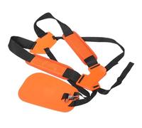 Beavorty Sangle de Tondeuse à Gazon Réglable en Nylon, Bandoulière Élargie Rembourrée pour Coupe-bordures, Harnais Double Épaule Confortable pour Outils de Jardinage, Style Style Aléatoire