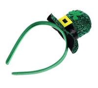 Beavorty Serrage-tête Chapeau Trèfle Saint-patrick, Tissu | Style Classique Adorable, Prêt pour Photos, Défilés et Soirées Costumées, Convient aux Garçon Fille et Ados