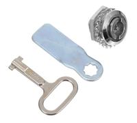 Beavorty Serrure de Tiroir Alliage de Zinc avec Clé Kit de Verrouillage à Came Serrure Électrique pour Armoire Extérieure Boîte Compteur Eau Poubelle et Coffret de Sécurité