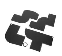 Beavorty Set De Gabarits Pour Ligne Des Cheveux Outil De Mise Forme De Barbe Pour Homme Guide De Coupe Avec Mesure Kit Réutilisable Pour Coiffure Et Stylisme