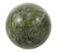 Beavorty Sphère de Jade Hsiuyen Polie 2 Pouces, Boule Décorative Feng Shui | Vert, Divination et Exposition Décorative, Entretien Facile, Finition Raffinée