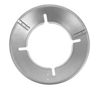 Beavorty Support Anti-Vent pour Wok 4 Ouvertures en Aluminium et Fer Épais, Anneau Coupe-Vent Antidérapant pour Poêles et Cuisinières à Gaz, Accessoire Camping Cuisine Extérieure