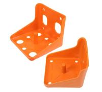 Beavorty Support Bloc de Sel pour Bétail, 2 Pièces, Porte-Blocs de Sel Robuste en Polypropylène, Plateau d'Alimentation pour Bétail en Ferme