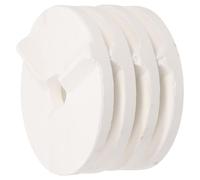 Beavorty Support de Four en Oxyde D'aluminium Réfractaire Blanc, 4pcs, Résistant la Déformation pour Travaux de Poterie et Céramique DIY