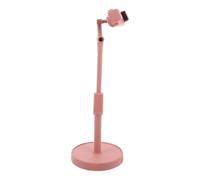 Beavorty Support de Téléphone Portable de Bureau Réglable Stabilisateur Antidérapant pour Smartphone Perche à Selfie Extensible Compacte pour Vidéo Diffusion Direct et Appels