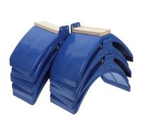 Beavorty Support en Bois et PP Lot de 10 Pièces Surface Polie et Lisse, Confortable pour Perchoirs à Oiseaux pour Perroquets et Pigeons en Phase de Repos