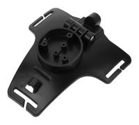 Beavorty Support Fixe de Phare en Plastique Léger Couvre-arrière Noir, Compatible Lampe Frontale à Bandeau, Accessoire Polyvalent pour Pêche et Randonnée, Maintien Sécurisé et Résistant