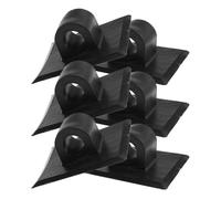 Beavorty Support Moteur Professionnel pour Kayak 6 Pièces Noir, Équerre de Fixation Robuste en Matériau Résistant, Compatible Bateaux Gonflables, Accessoires Kayak pour Montage Moteur