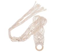 Beavorty Support Mural Guitare en Macramé Corde Coton 95 Cm, Cintre à Suspendre pour Guitare Acoustique et Électrique, Support Instrument Polyvalent pour Intérieur et Extérieur