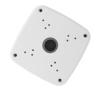 Beavorty Support Mural/plafond pour Caméra Dôme, Support de Fixation en Alliage D'aluminium, Boîte de Jonction Cachant les Câbles, Blanc, pour Usage Intérieur et Extérieur