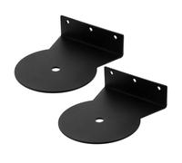 Beavorty Support Mural pour Chat Grimpant en Acier Inoxydable Fixation Facile, 2pcs, Haute Capacité de Charge pour Meubles et Étagères Murales à Domicile