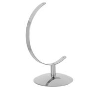 Beavorty Support pour Globe Terrestre 15 Cm en Fer Robuste Socle de Remplacement Stable pour Modèle Éducatif de Bureau, Base D'affichage Géographique Métallique pour Maison, Salle de