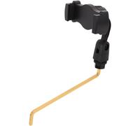 Beavorty Support pour Saxophone Doré Lyre Porte-musique à Pince, Accessoire Portable pour Téléphone et Partitions, Réglable et Compatible Tablette - pour Musiciens et Débutants