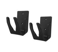 Beavorty Supports Muraux Noirs Design Gain de Place pour Lecteur de Codes-Barres Lot de 2 Plastique Solide Compatible, pour Entrepôt et Commerce de Détail