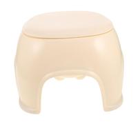 Beavorty Tabouret Plastique Multifonction Épais avec Rangement Antidérapant pour Manucure et Pédicure Siège Garçon Fille Compact pour Maison Salon Salle de Bain et Cuisine