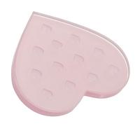 Beavorty Tampon De Colle Pour En Forme De Cœur Plateau À 12 Trous Pour Extensions