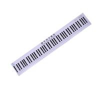 Beavorty Tapis D’entraînement Piano 88 Touches, Guide des Notes, pour | PVC Double Face Laminé, Étanche et Résistant aux Déchirures, Usage Maison ou Voyage